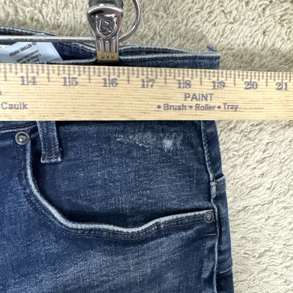 G-Star Raw D Staq 3D Slim Jeans Men's 38x34 Distressed Denim Streetwear Hip-Hop - Picture 9 of 16